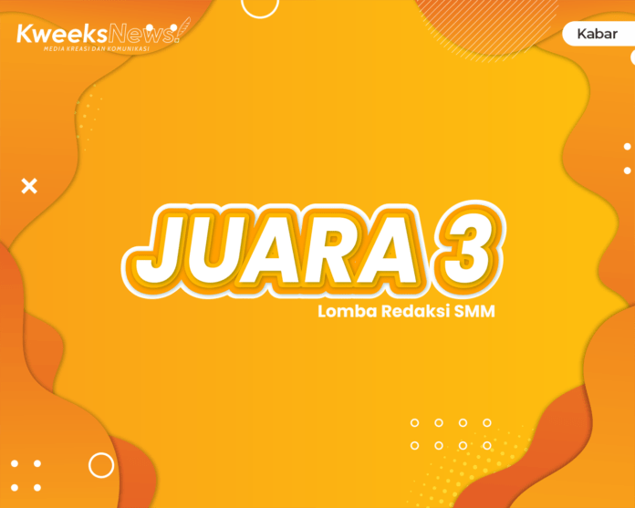 Juara 3 Lomba Redaksi SMM